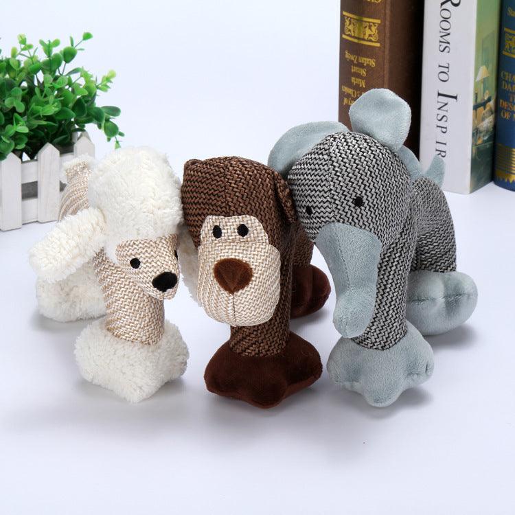Whistle Pals: Interactive Plush Dog Toys For Biting Fun