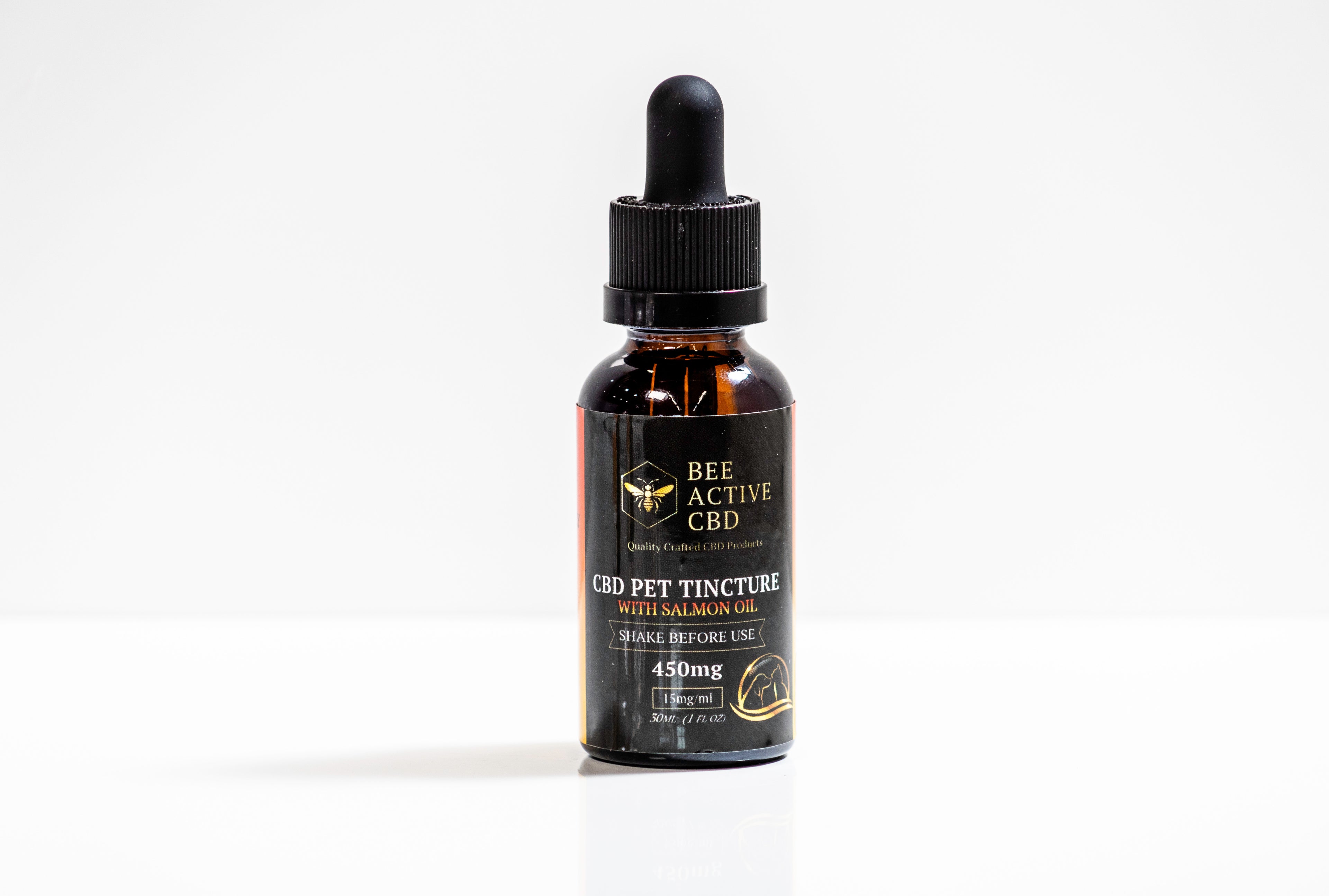 Bee Active CBD Pet Tincture – Salmon Flavor